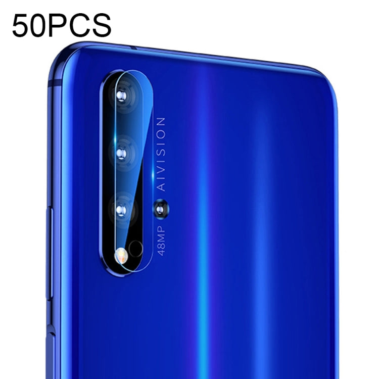 50 PCS Soft Fiber Back Camera Lens Film for Huawei Honor 20