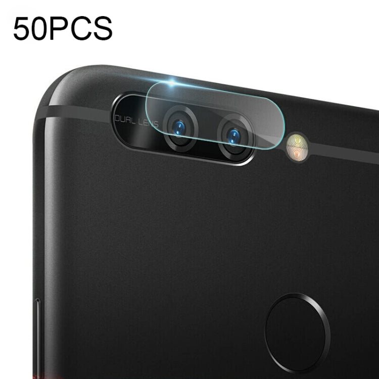 50 PCS Soft Fiber Back Camera Lens Film for Huawei Honor V9