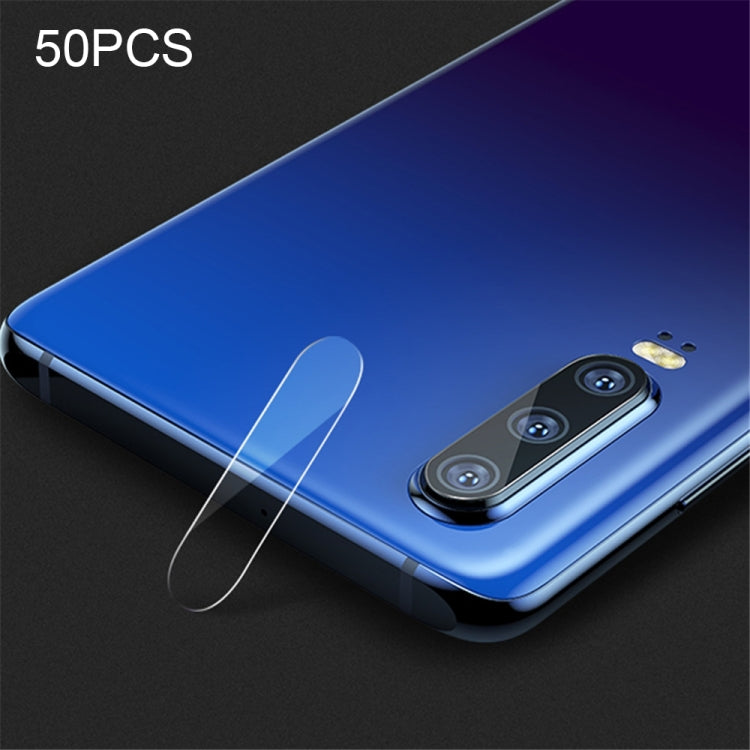 50 PCS Soft Fiber Back Camera Lens Film for Huawei P30