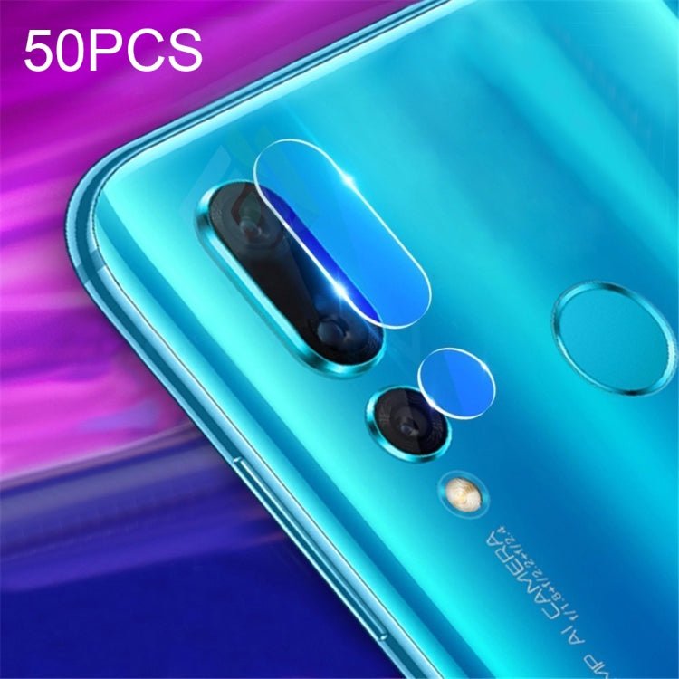 50 PCS Soft Fiber Back Camera Lens Film for Huawei P Smart+ 2019 / Maimang 8