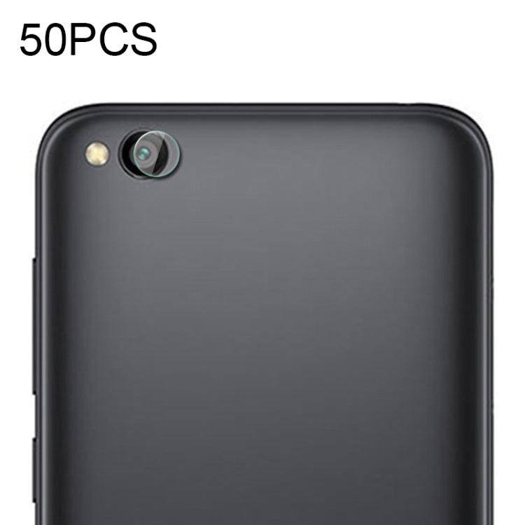 50 PCS Soft Fiber Back Camera Lens Film for Xiaomi Redmi 5A