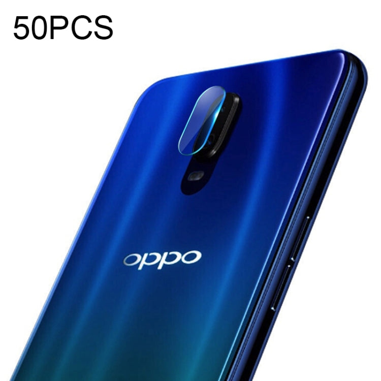 50 PCS Soft Fiber Back Camera Lens Film for OPPO R17