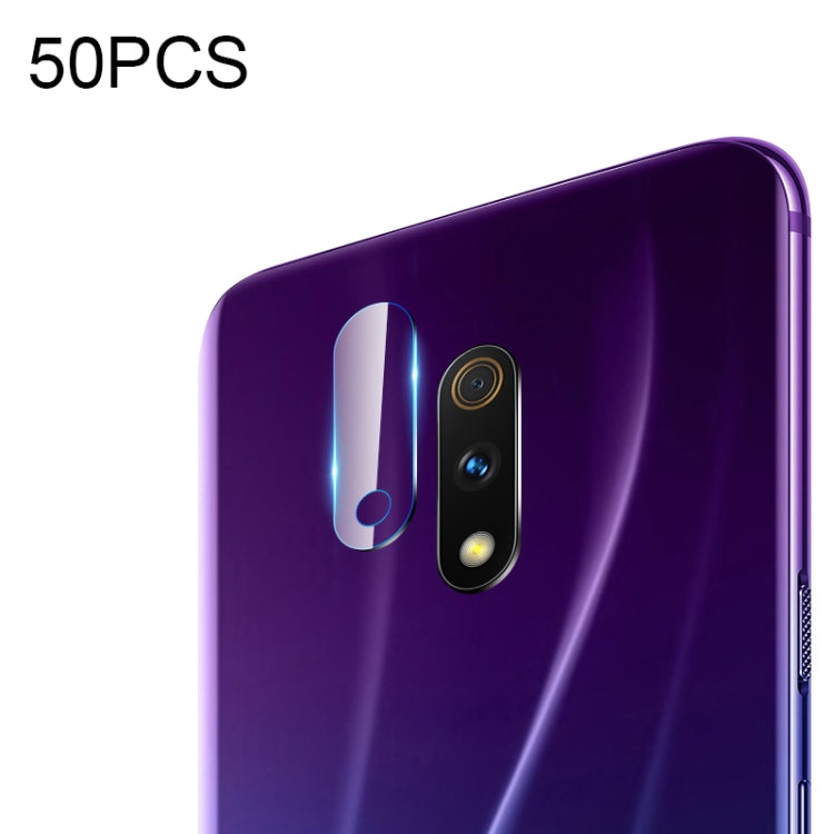50 PCS Soft Fiber Back Camera Lens Film for OPPO Realme X