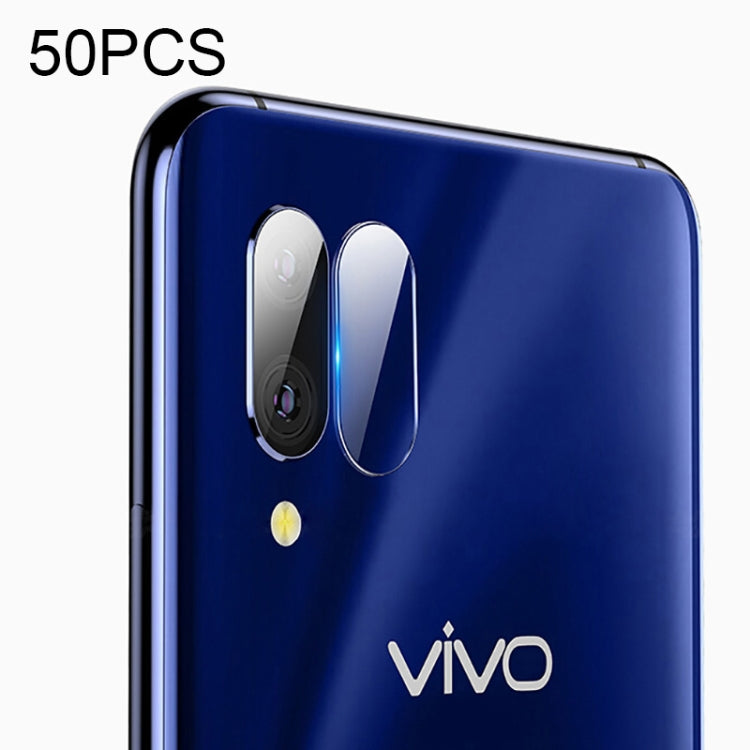 50 PCS Soft Fiber Back Camera Lens Film for Vivo X21s