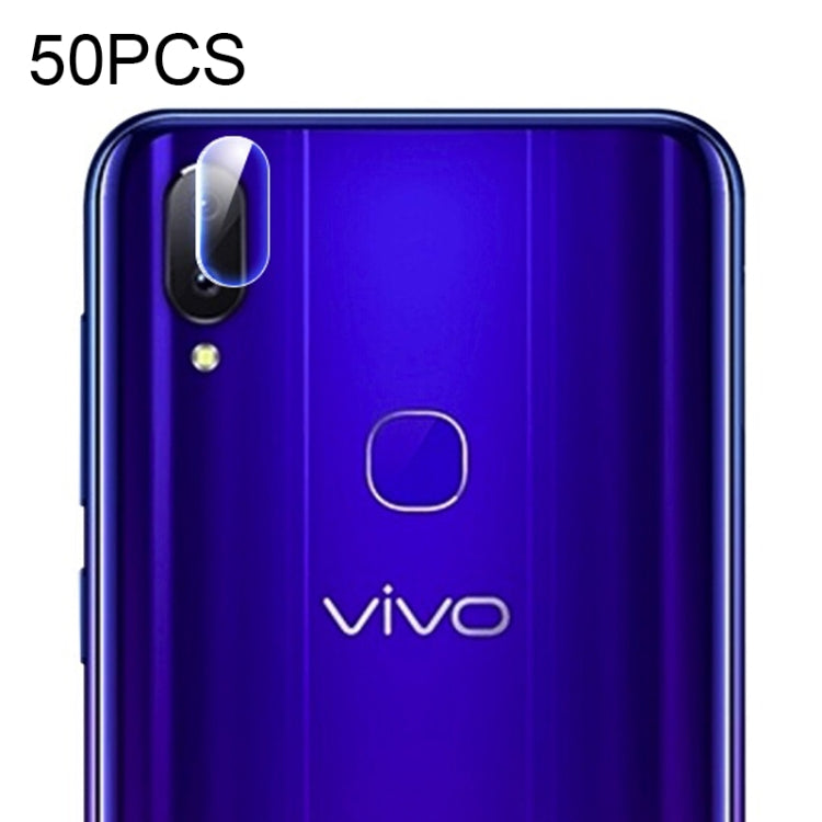 50 PCS Soft Fiber Back Camera Lens Film for Vivo Z3x