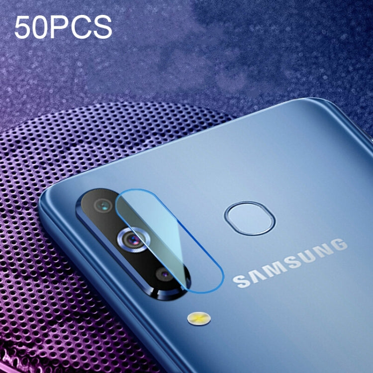 50 PCS Soft Fiber Back Camera Lens Film for Galaxy A8s