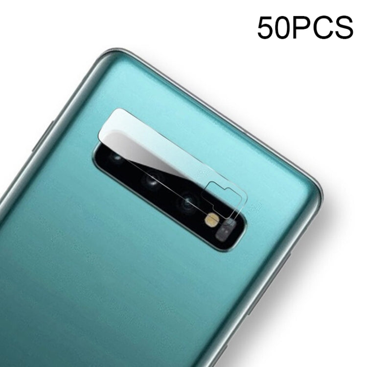 50 PCS Soft Fiber Back Camera Lens Film for Galaxy S10 Plus