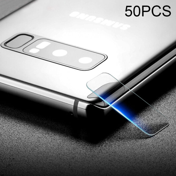 50 PCS Soft Fiber Back Camera Lens Film for Galaxy Note 8