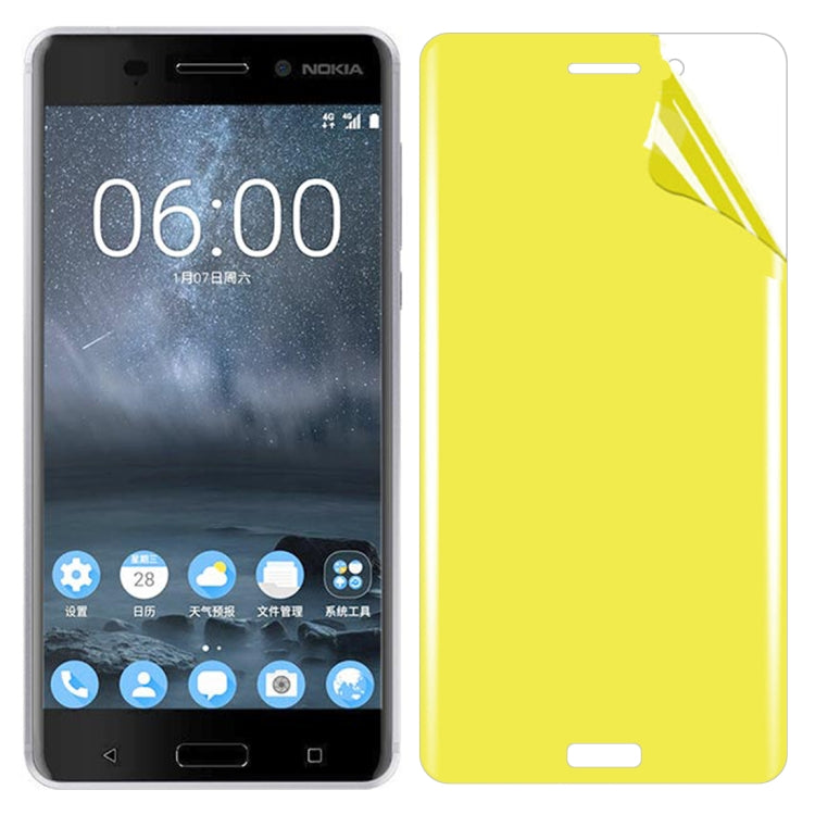 For Nokia 6 Soft TPU Full Coverage Front Screen Protector
