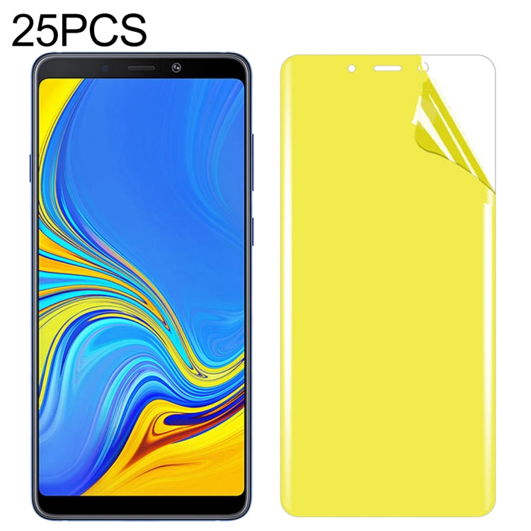 25 PCS For Galaxy A9 (2018) / A9s Soft TPU Full Coverage Front Screen Protector
