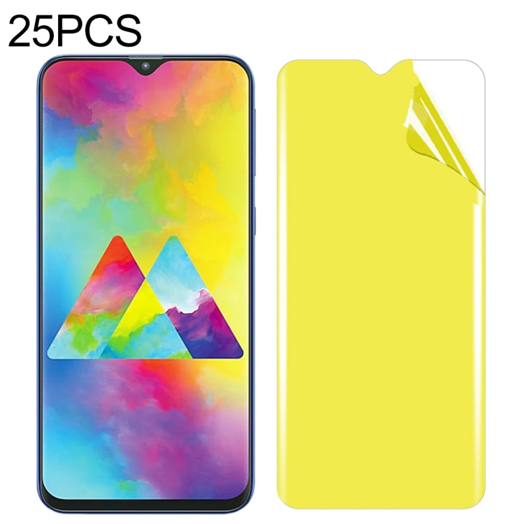 25 PCS For Galaxy M20 / A10 Soft TPU Full Coverage Front Screen Protector