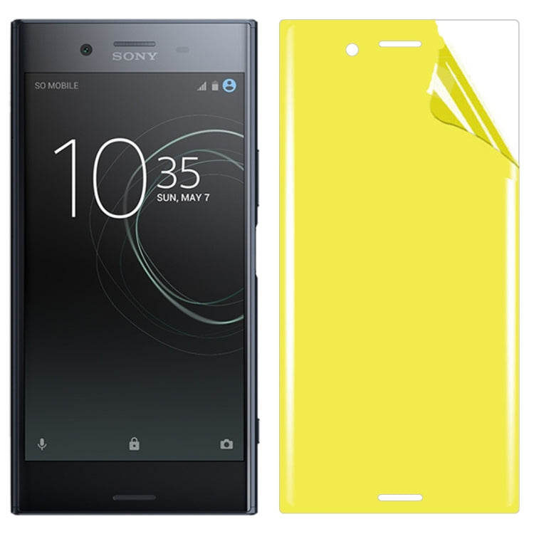 For Sony Xperia XZ Premium Soft TPU Full Coverage Front Screen Protector