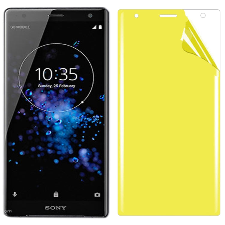 For Sony Xperia XZ2 Soft TPU Full Coverage Front Screen Protector