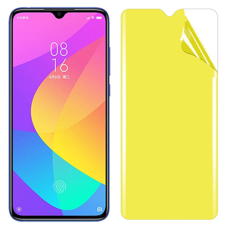 For Xiaomi Mi CC9e / Mi Play Soft TPU Full Coverage Front Screen Protector