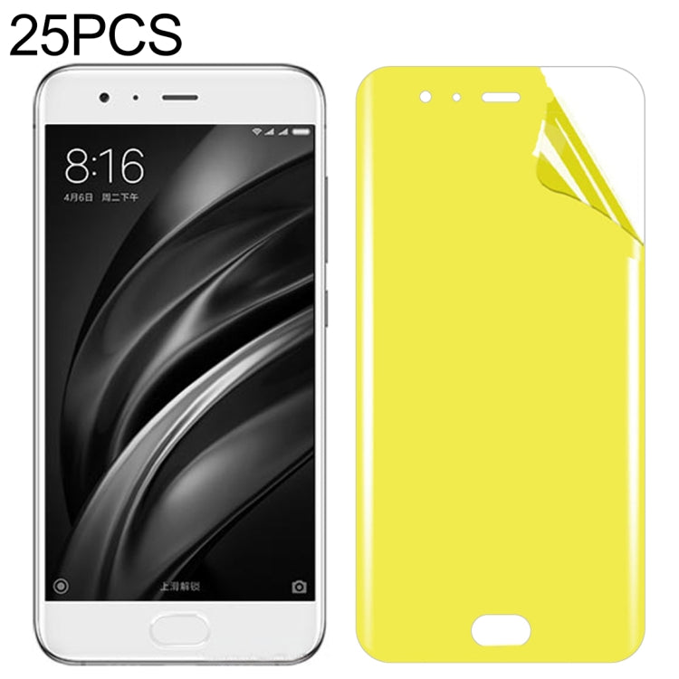 25 PCS For Xiaomi Mi 6 Soft TPU Full Coverage Front Screen Protector