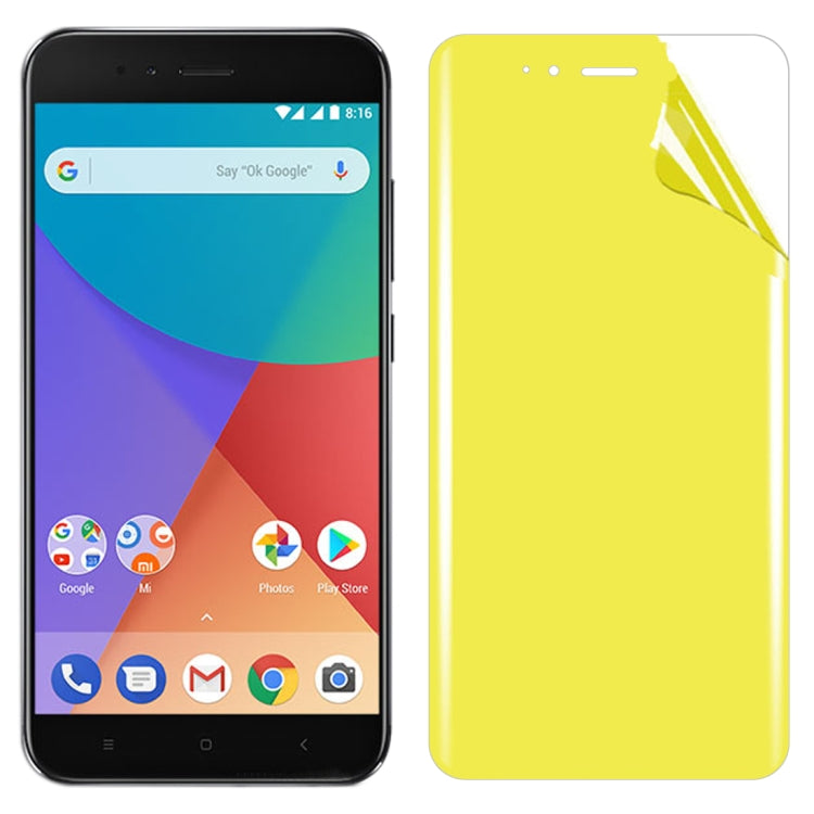 For Xiaomi Mi 5X / A1 Soft TPU Full Coverage Front Screen Protector