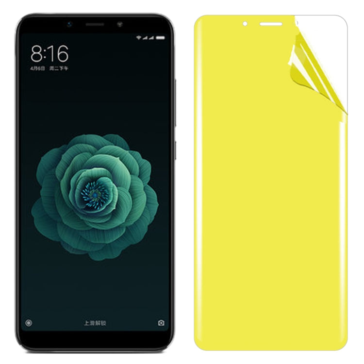 For Xiaomi Mi 6X / A2 Soft TPU Full Coverage Front Screen Protector