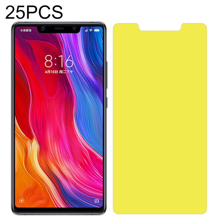 25 PCS For Xiaomi Mi 8 SE Soft TPU Full Coverage Front Screen Protector