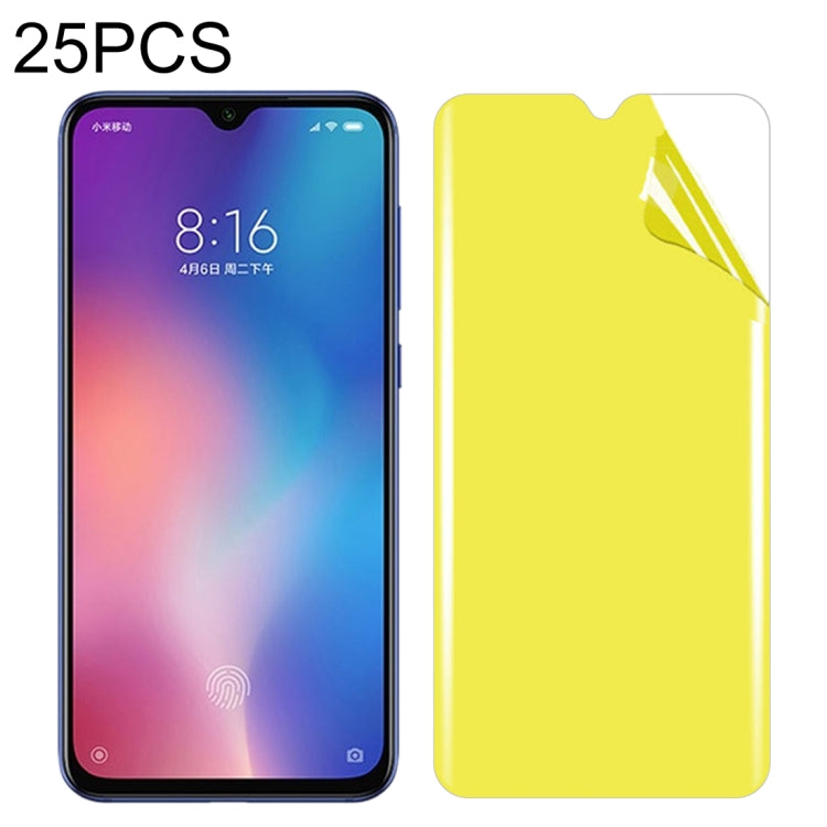 25 PCS For Xiaomi Mi 9 SE Soft TPU Full Coverage Front Screen Protector