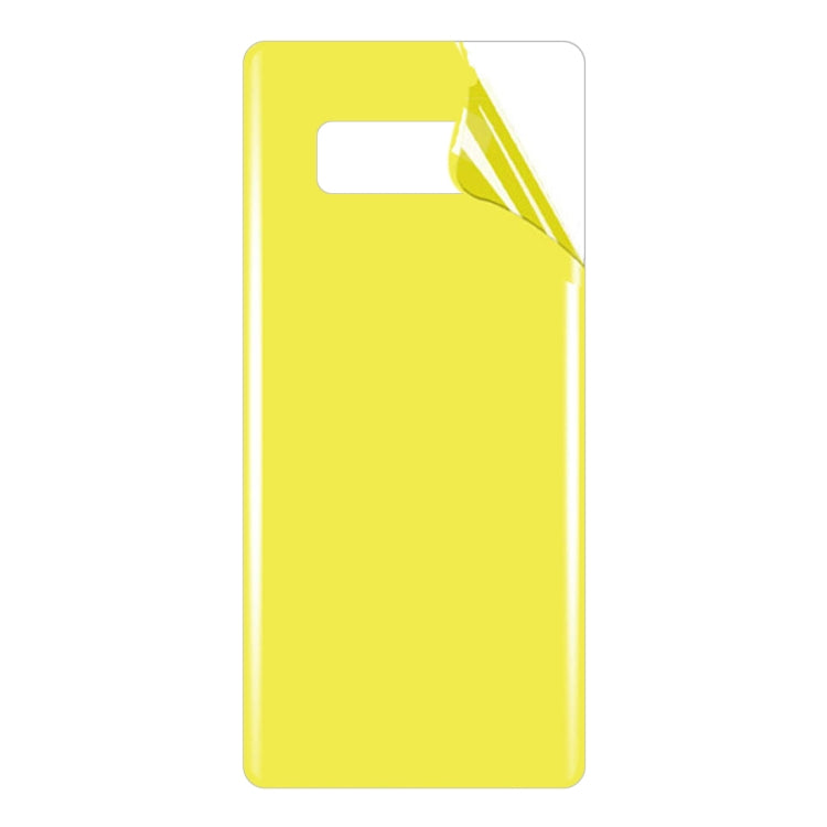 For Galaxy Note 8 Soft TPU Full Coverage Back Screen Protector