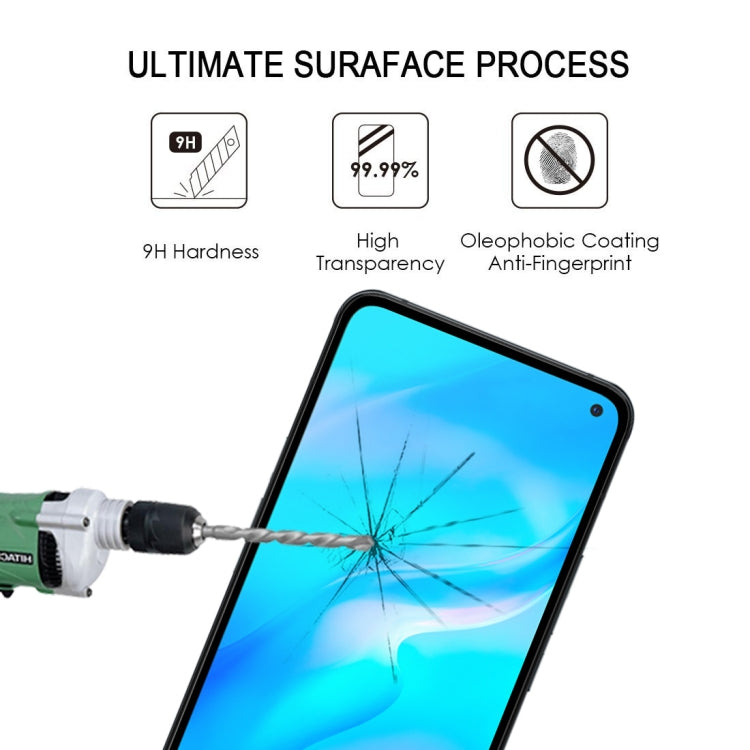 25 PCS For Vivo X30 Full Glue Full Cover Screen Protector Tempered Glass Film