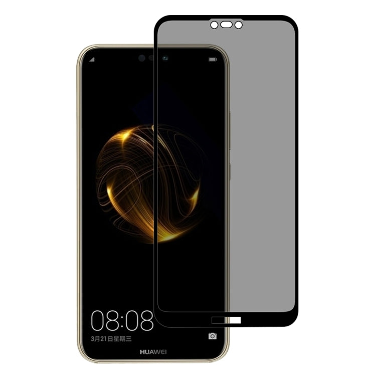 Full Cover Anti-spy Tempered Glass Film for Huawei P20 Lite / Nova 3e