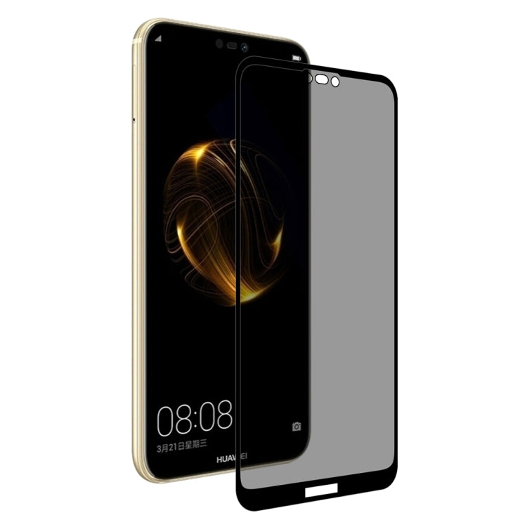 Full Cover Anti-spy Tempered Glass Film for Huawei P20 Lite / Nova 3e