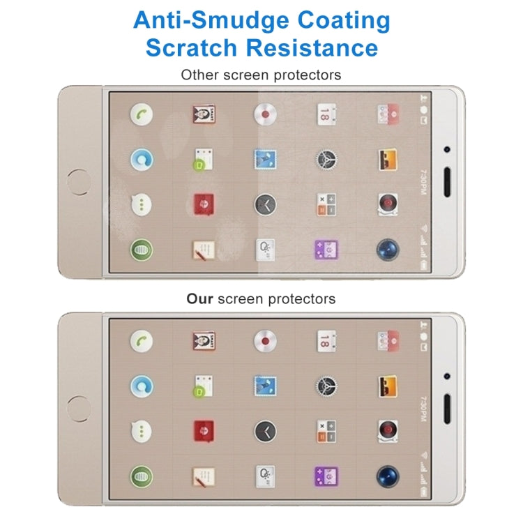 50 PCS Smartisan Nut Pro 0.26mm 9H Surface Hardness 2.5D Curved Edge Tempered Glass Front Screen Protector