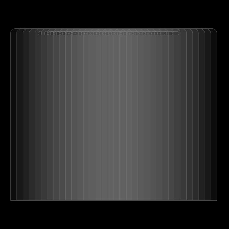 50 PCS Smartisan Nut Pro 0.26mm 9H Surface Hardness 2.5D Curved Edge Tempered Glass Front Screen Protector