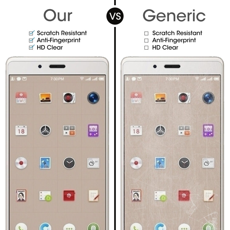 Smartisan Nut Pro 0.26mm 9H Surface Hardness 2.5D Curved Edge Tempered Glass Front Screen Protector