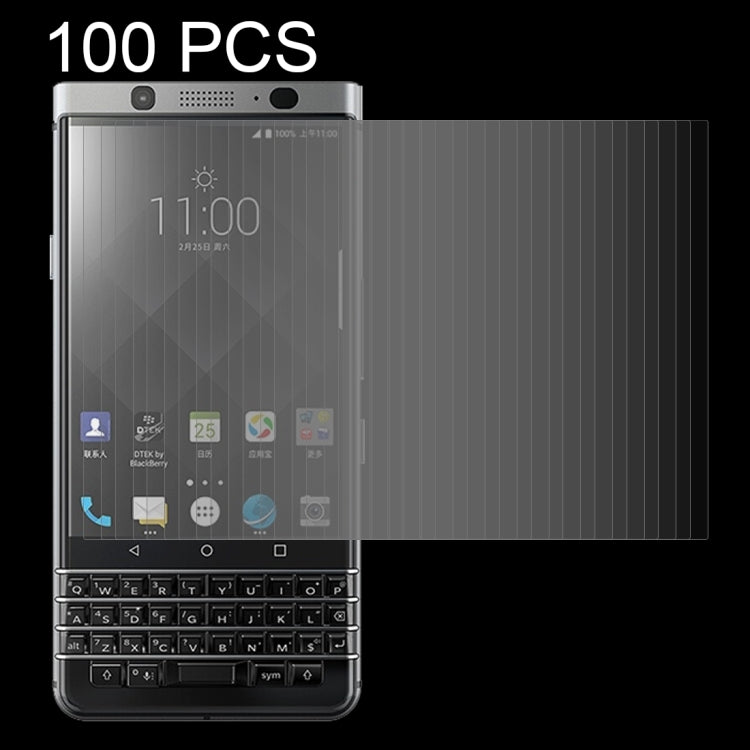 100 PCS for BlackBerry Keyone 0.26mm 9H Surface Hardness 2.5D Curved Edge Tempered Glass Screen Protector