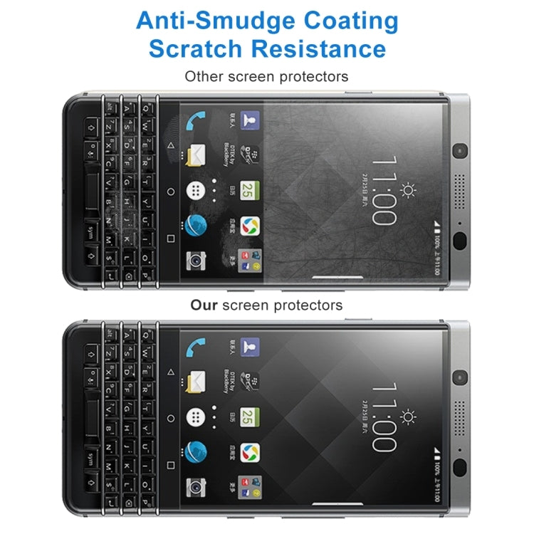 100 PCS for BlackBerry Keyone 0.26mm 9H Surface Hardness 2.5D Curved Edge Tempered Glass Screen Protector