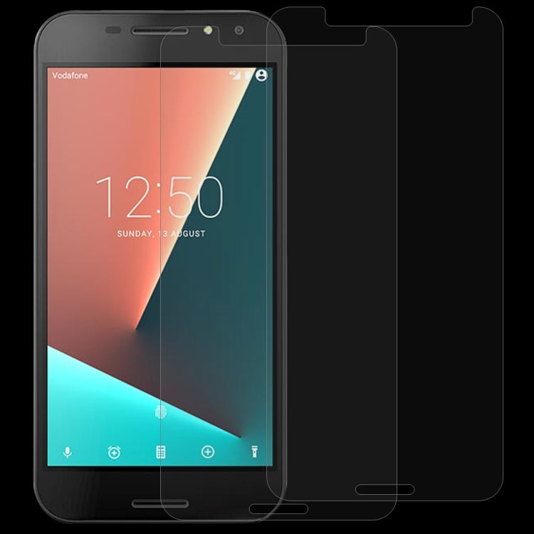 2 PCS for Vodafone Smart N8 0.26mm 9H Surface Hardness 2.5D Curved Edge Tempered Glass Screen Protector