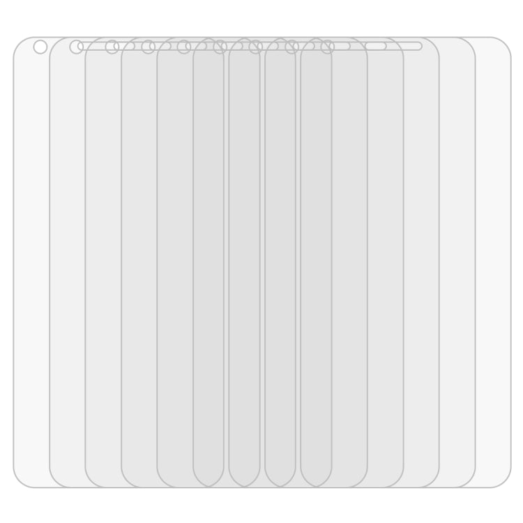 100 PCS for LG Q6+ 0.26mm 9H Surface Hardness 2.5D Curved Edge Tempered Glass Screen Protector