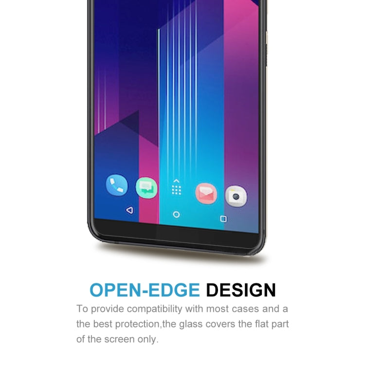 10 PCS for HTC U11+ 0.26mm 9H Surface Hardness 2.5D Curved Edge Tempered Glass Screen Protector