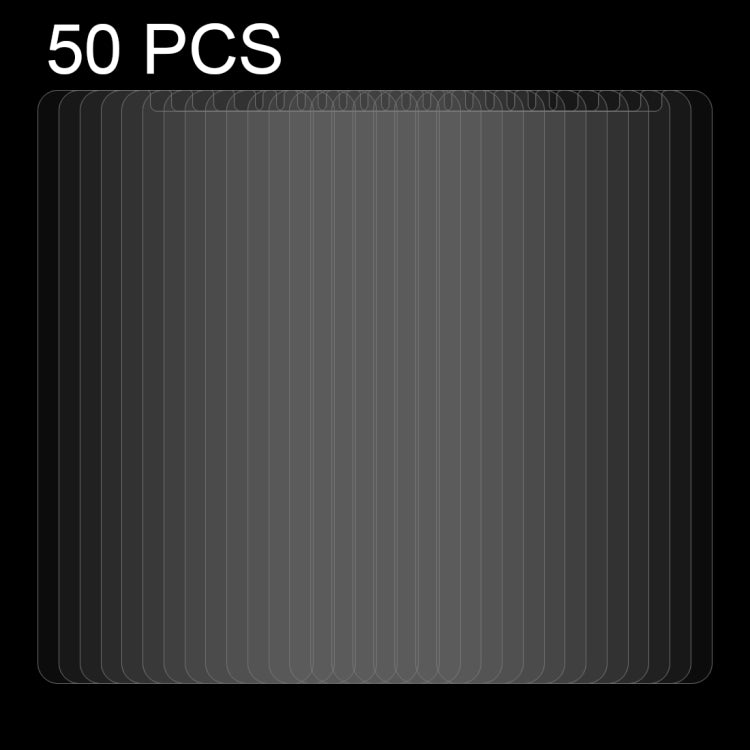 50 PCS for HTC U11+ 0.26mm 9H Surface Hardness 2.5D Curved Edge Tempered Glass Screen Protector