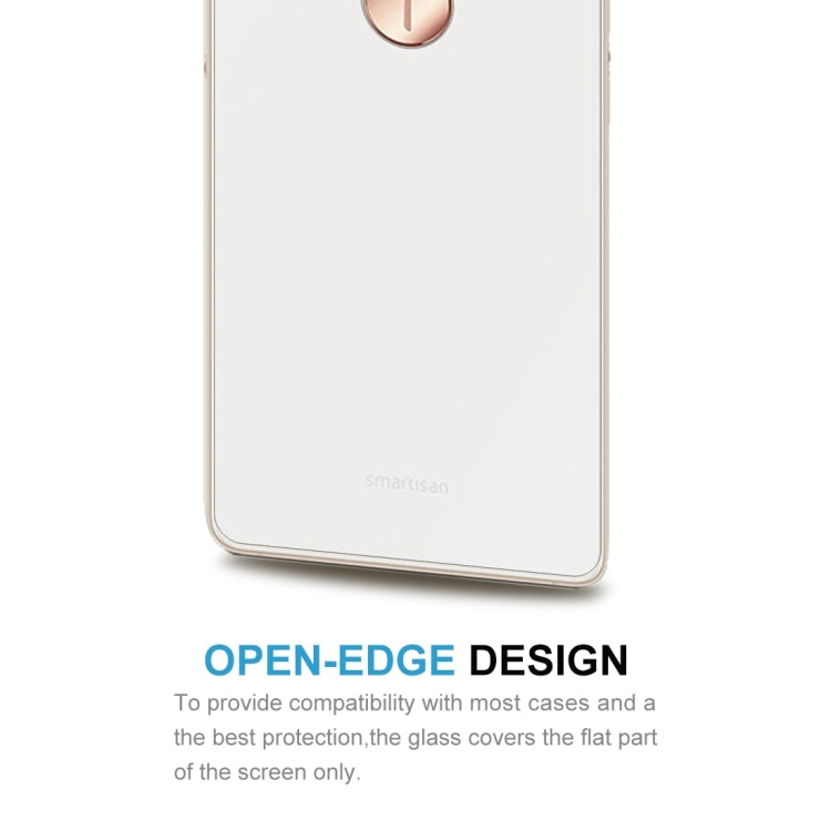 10 PCS for Smartisan Nut Pro 2 0.26mm 9H Surface Hardness 2.5D Curved Edge Tempered Glass Back Screen Protector