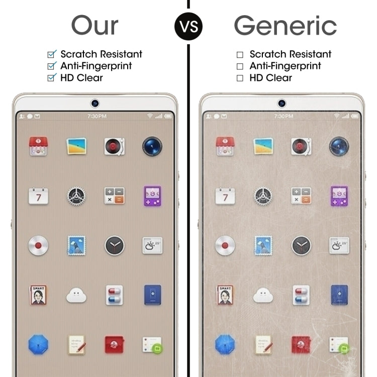 For Smartisan Nut Pro 2 0.26mm 9H Surface Hardness 2.5D Curved Edge Tempered Glass Front Screen Protector