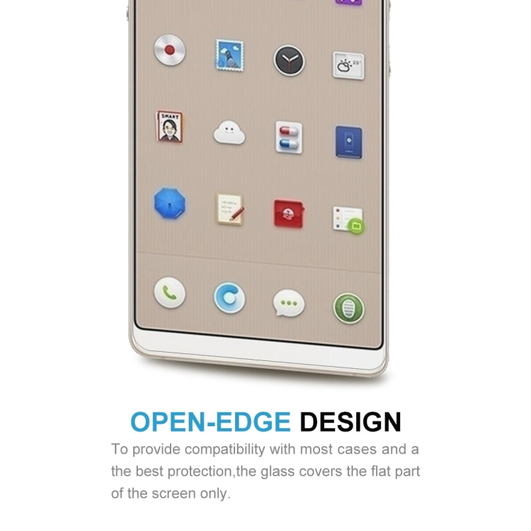 For Smartisan Nut Pro 2 0.26mm 9H Surface Hardness 2.5D Curved Edge Tempered Glass Front Screen Protector