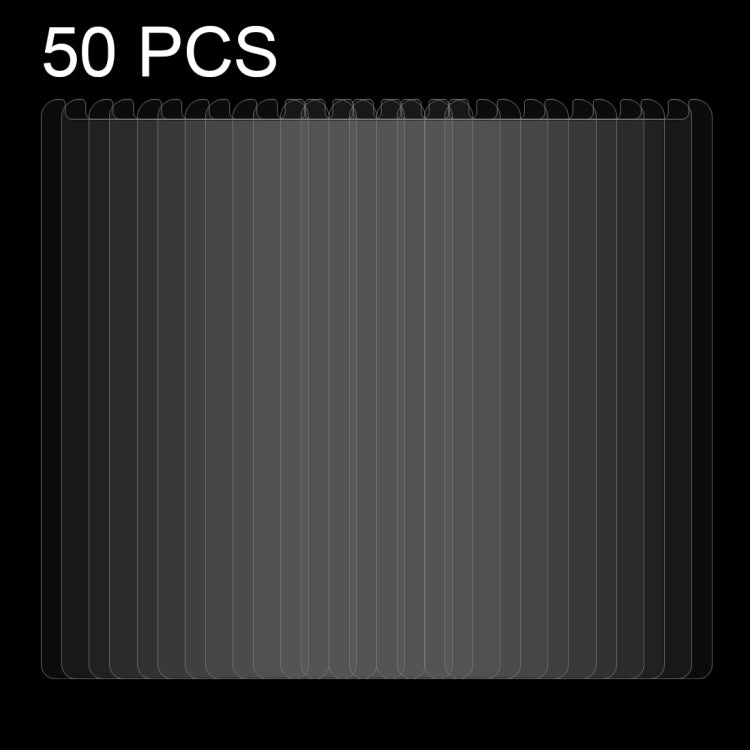 50 PCS For ZTE Blade V9 0.26mm 9H Surface Hardness 2.5D Curved Edge Tempered Glass Screen Protector