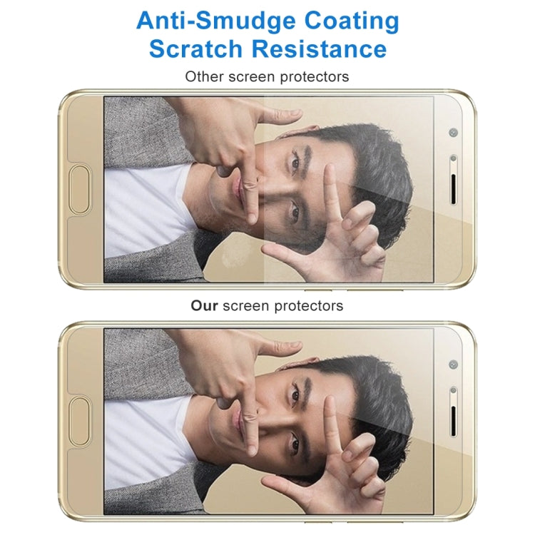 2 PCS for Huawei Honor 9 0.26mm 9H Surface Hardness 2.5D Curved Edge Tempered Glass Screen Protector