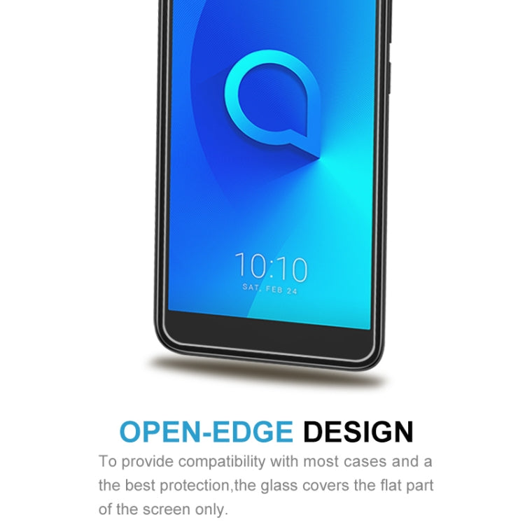For Alcatel 1X 2.5D Non-Full Screen Tempered Glass Film