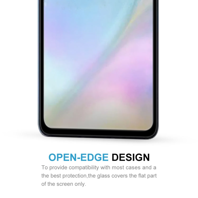 9H 9D Full Screen Tempered Glass Screen Protector for Huawei P30 Lite(Black)