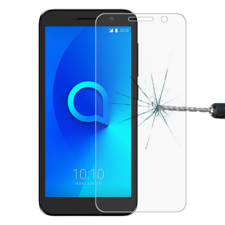 For Alcatel 1 2.5D Non-Full Screen Tempered Glass Film