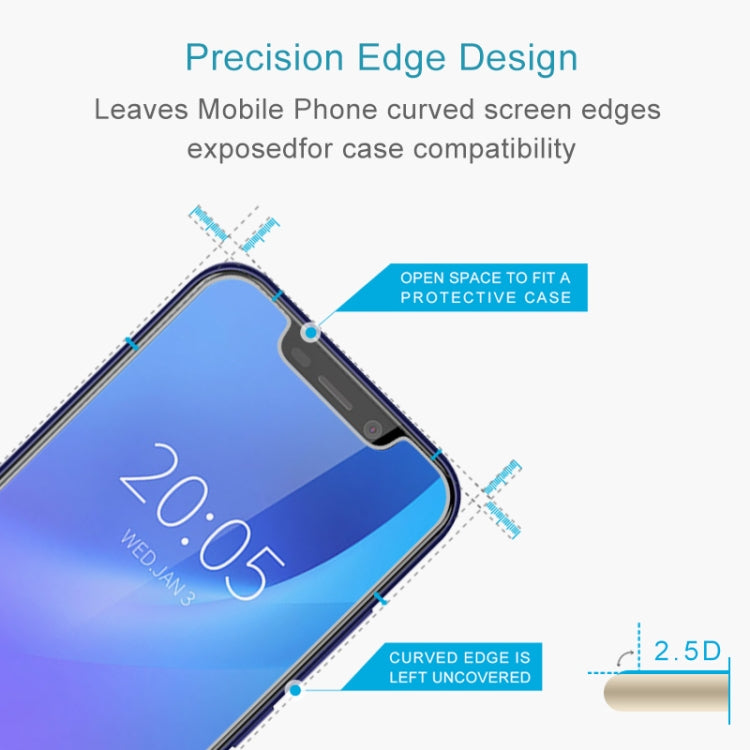 For Blackview A30 2.5D Non-Full Screen Tempered Glass Film