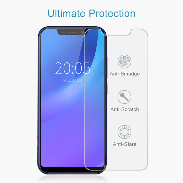 50 PCS For Blackview A30 2.5D Non-Full Screen Tempered Glass Film