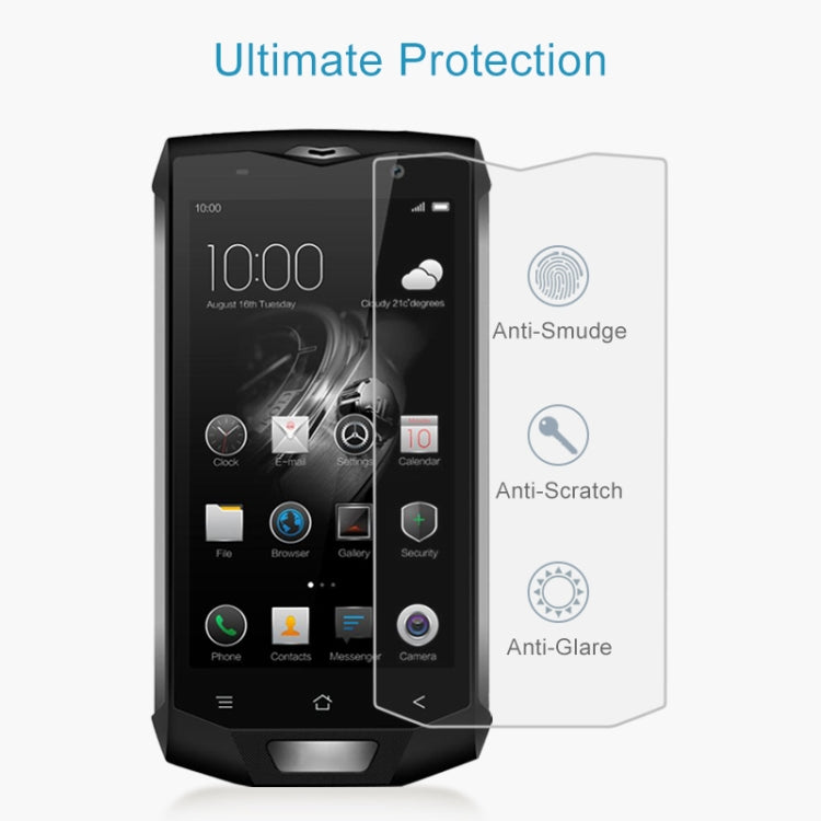 For Blackview BV8000 Pro 2.5D Non-Full Screen Tempered Glass Film