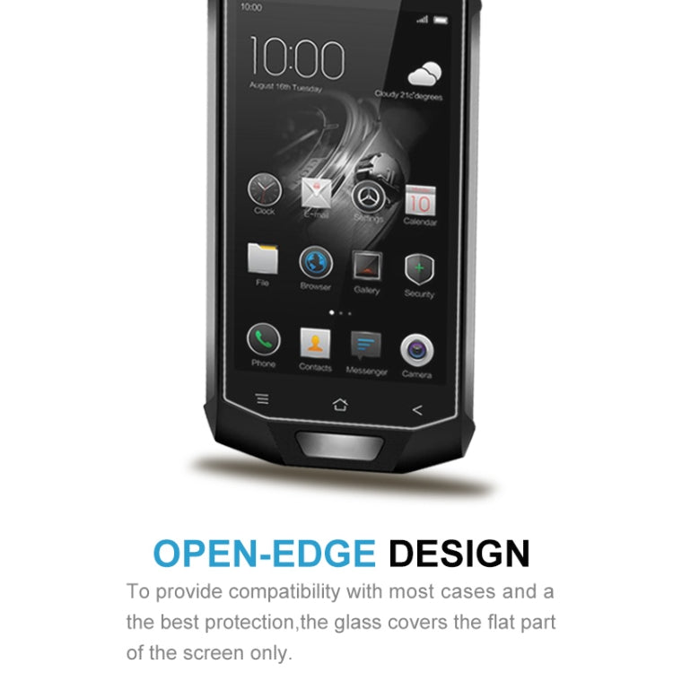 10 PCS 9H 2.5D Non-Full Screen Tempered Glass Film For Blackview BV8000 Pro