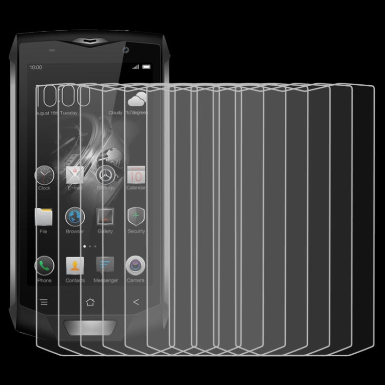 10 PCS 9H 2.5D Non-Full Screen Tempered Glass Film For Blackview BV8000 Pro