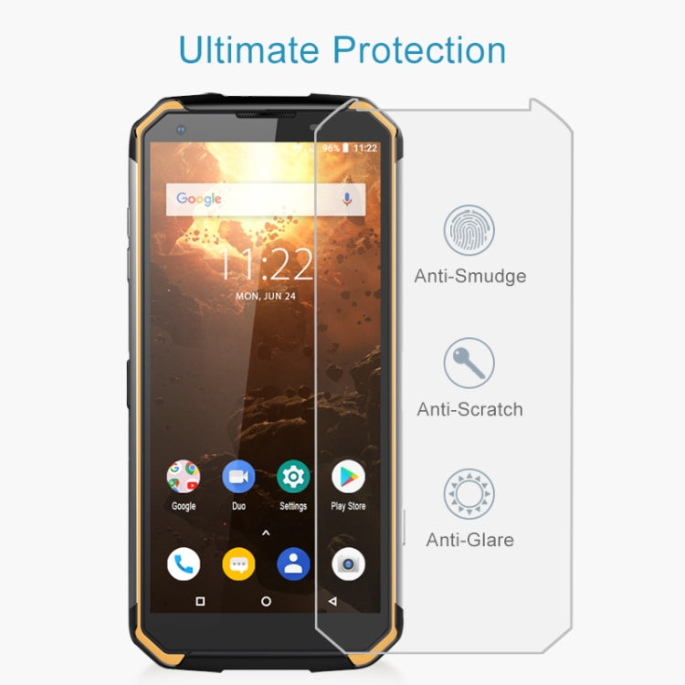 For Blackview BV9500 Plus 2.5D Non-Full Screen Tempered Glass Film